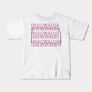 Kansas, Kansas, Kansas! Kids T-Shirt